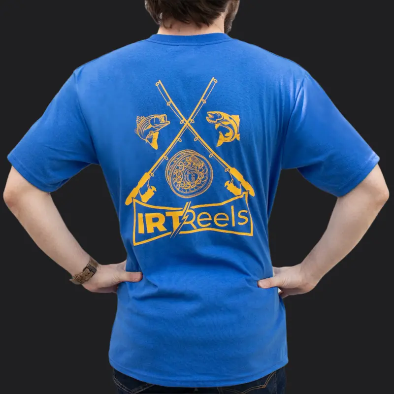 100% Cotton Reel-Themed Graphic T-Shirt 1