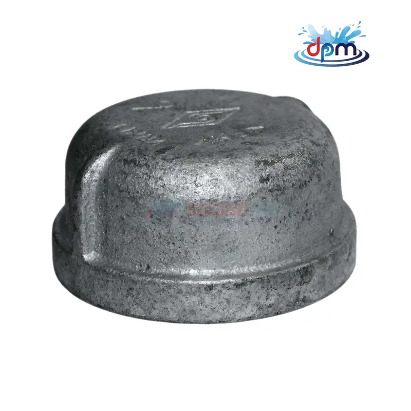 2" Galvanized Iron Threaded Pipe Cap 1