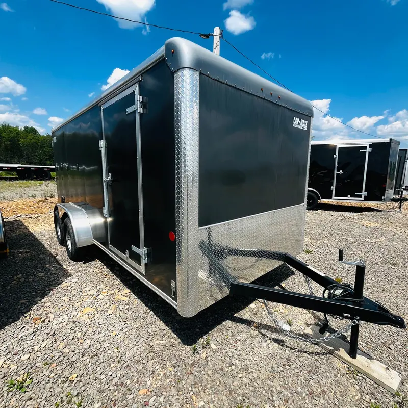2023 Car Mate 7X16 Hd Sportster Cargo Trailer – Spacious Enclosed Hauler 1