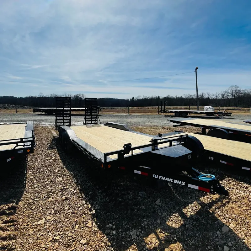 2024 Pj B6 8.5' X 20' Super-Wide Deck-Over Trailer – Heavy-Duty Ramps, 10-Ply Tires 1
