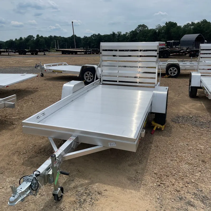 2025 Aluma 63" X 10' Utility Trailer – Steel-Tube Frame (Model 6310H-S-Tg) 1