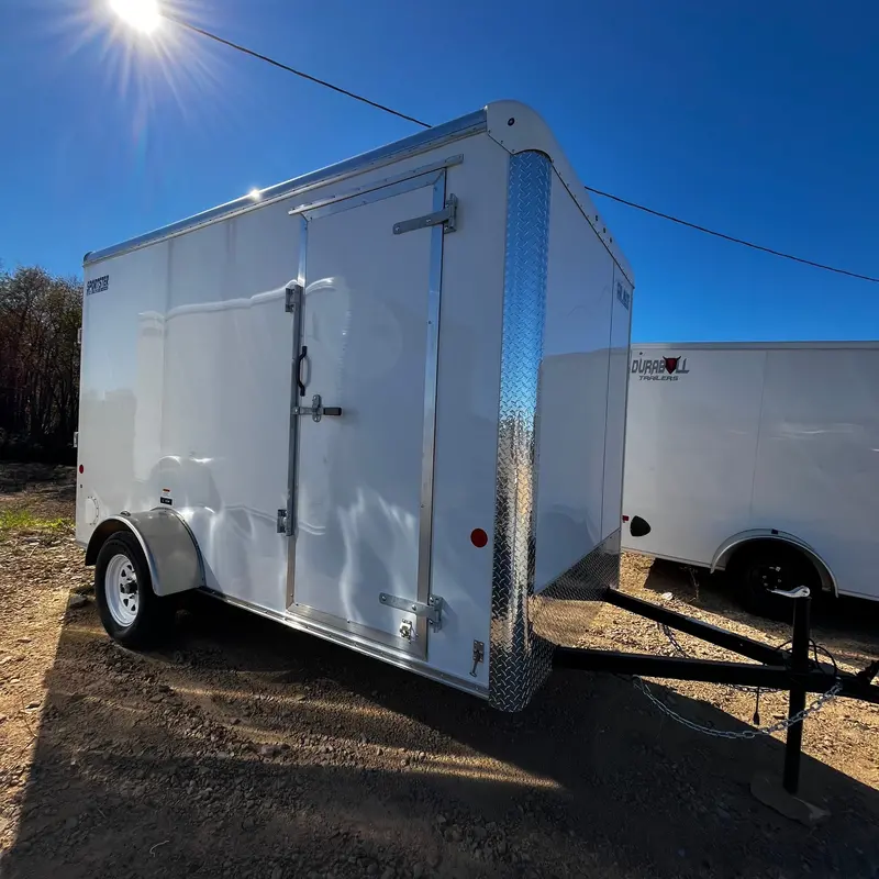 2025 Car Mate 6X12 Sportster Enclosed Trailer – Ramp Door & +12" Height 1