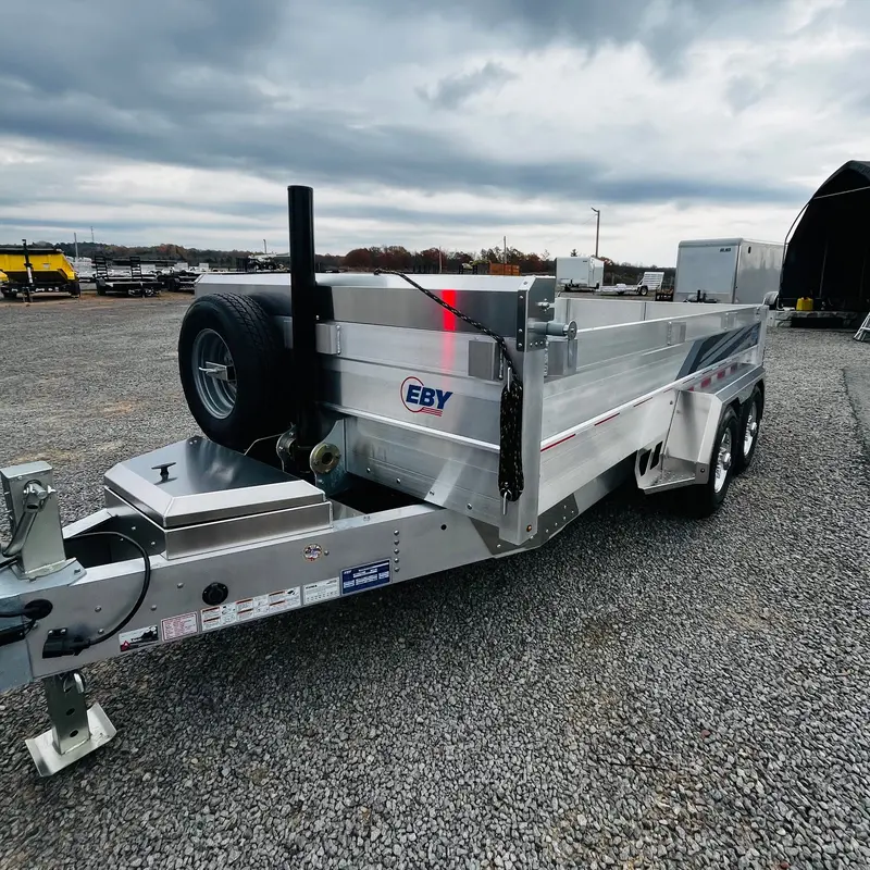 2025 Eby 7X14 All-Aluminum Dump Trailer – 14,000 Lb Gvwr 1