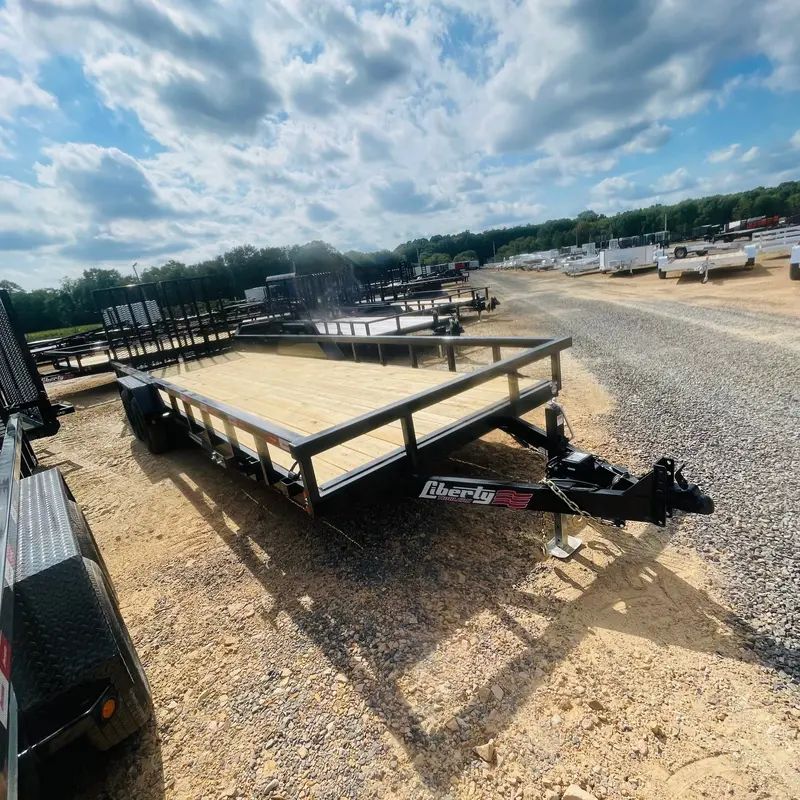 2025 Liberty 7' X 24' Tube-Top Utility Trailer – 10,000 Lb Gvwr 1