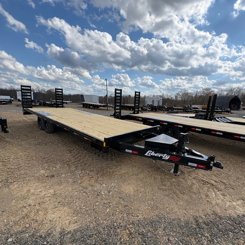 2025 Liberty 8.5' X 25' Deckover Flatbed Trailer – 14,000 Lb Gvwr, Extended Deck 1
