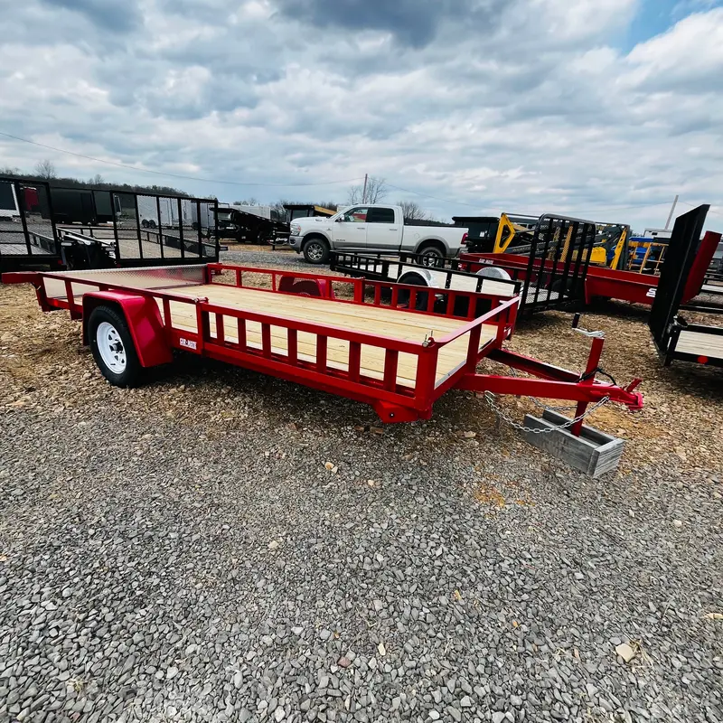 2026 Car Mate 6X14 Angle-Iron Auto Trailer – 80-Inch Width 1