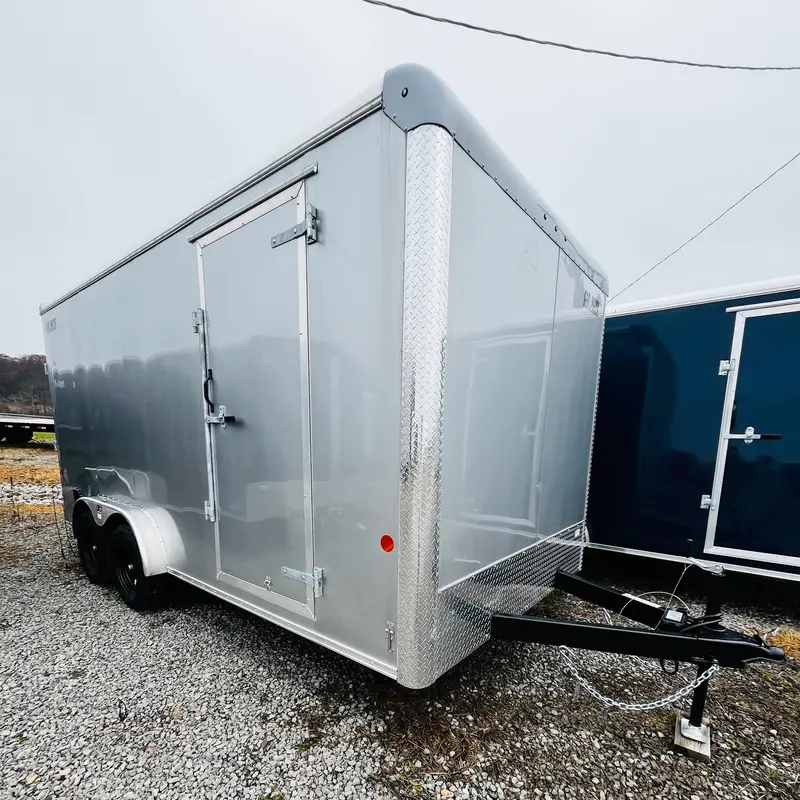 2026 Car Mate 7.5X16 Hd Custom Cargo Trailer With Ramp Door And 12-Inch Height Increase 1