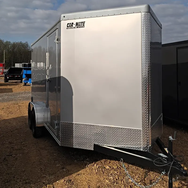 2026 Car Mate 7' X 14' Advantage Cargo Trailer – 7' Interior Height, Full Ramp Access 1