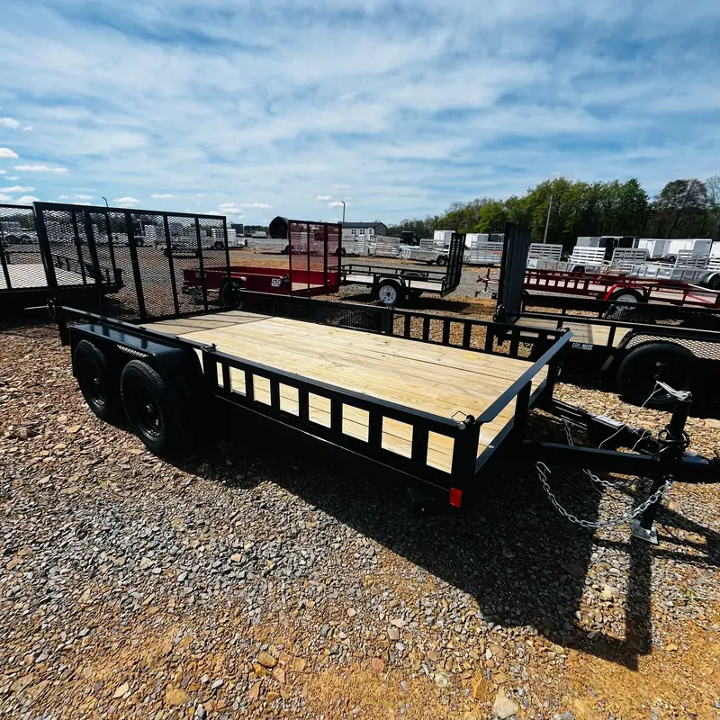 2026 Car Mate 7X14 Angle-Iron Cargo Trailer – 80" Wide, 7,000-Lb Gvwr Heavy-Duty Build 1
