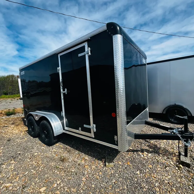 2026 Car Mate 7X14 Hd Sportster – Barn-Door Cargo Trailer With 6" Height Extension 1