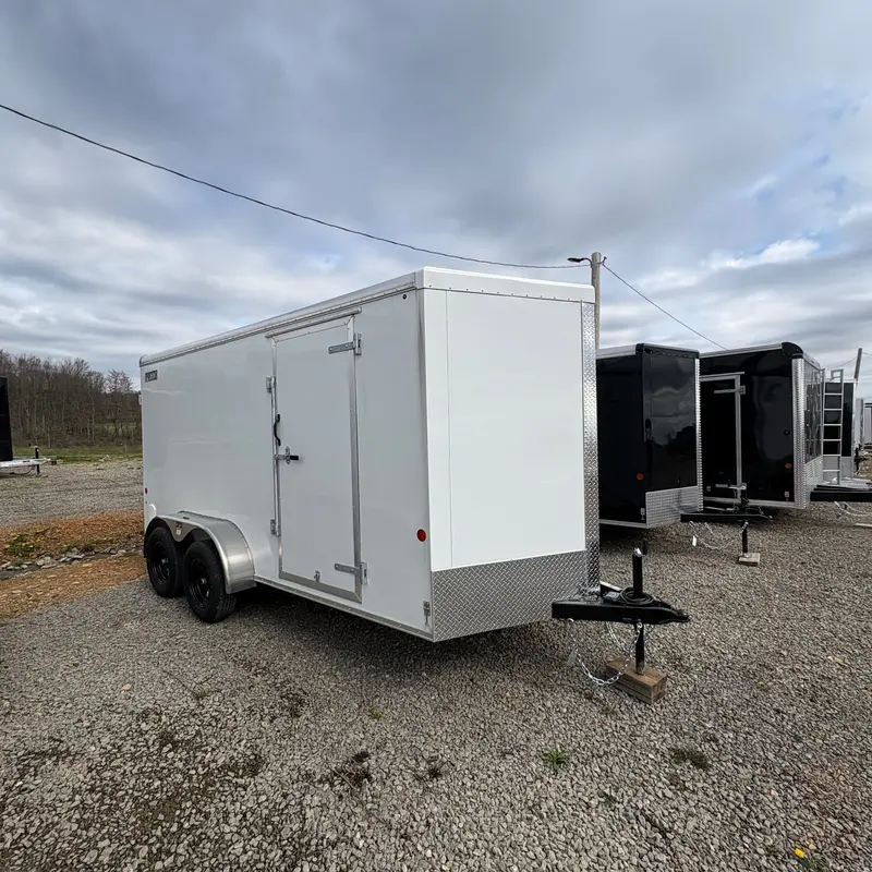 2026 Car Mate 7X14 Liberty Sport Cargo Trailer With Extended 6-Inch Ramp 1