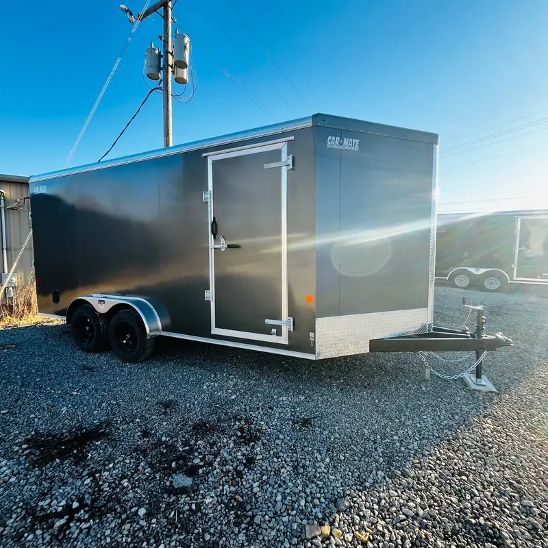 2026 Car Mate 7X16 Hd Advantage Cargo Trailer With 12-Inch Sides & Ramp 1