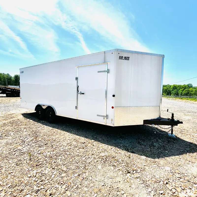 2026 Car Mate 8X20 Advantage Car Hauler – 10,000-Lb Gvwr With 6" Extended Sides 1