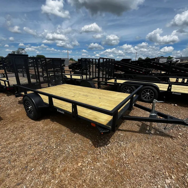 2026 Htc 7X12 Single-Axle Utility Trailer – Midsize Utility Model 1
