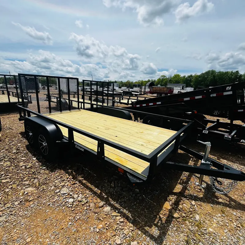2026 Htc 7X14 Tandem-Axle Utility Trailer – Reinforced Frame 1