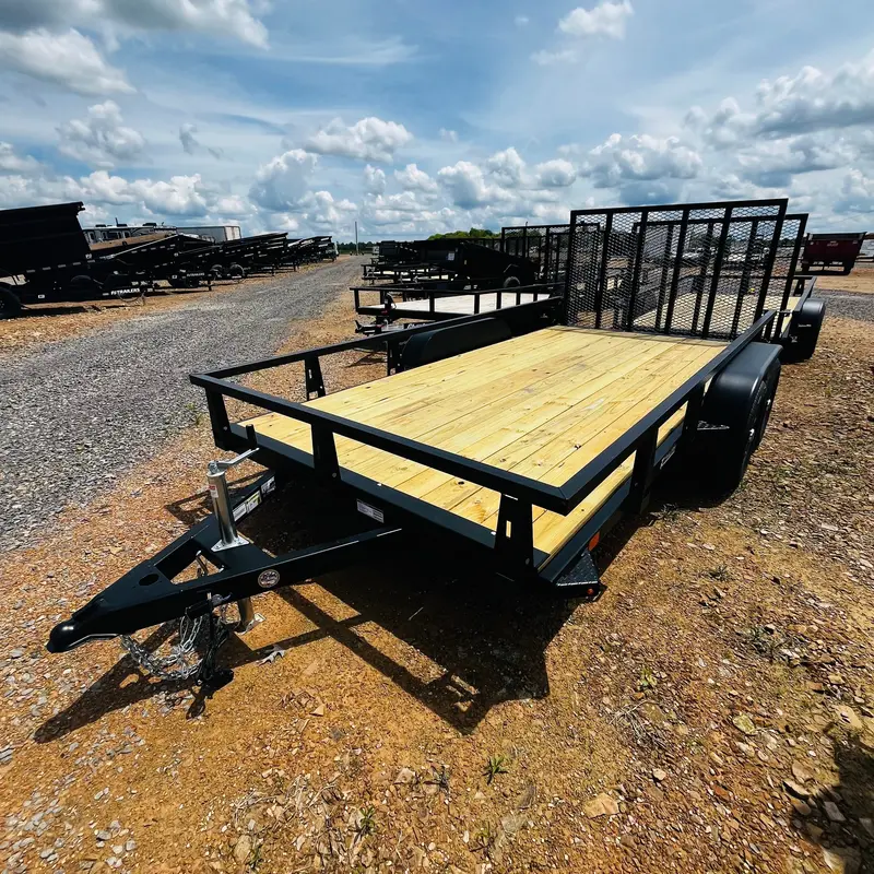 2026 Htc 7X14 Tandem-Axle Utility Trailer – Standard Duty 1