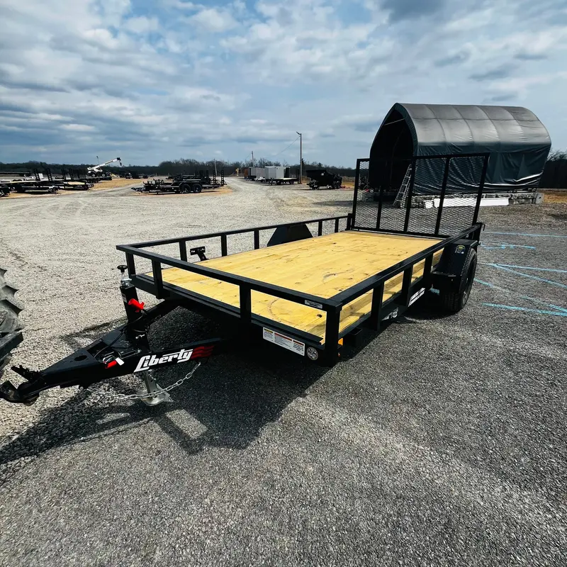 2026 Liberty 7' X 14' Utility Trailer – 5,000 Lb Gvwr, Durable Aluminum Frame 1