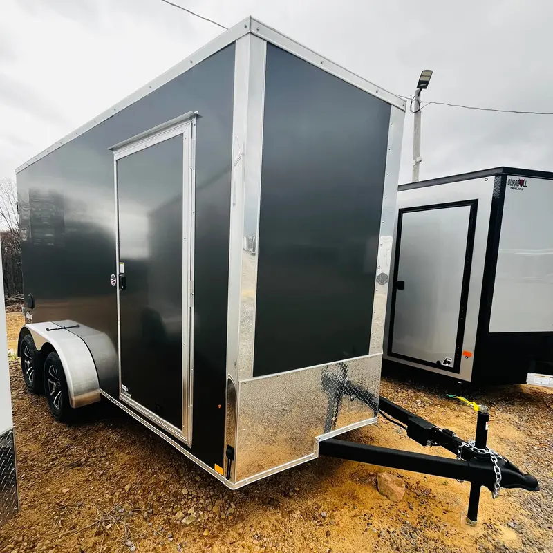2026 Pace 7X14 Outback Deluxe Trailer With Composite Siding & Barn Doors 1
