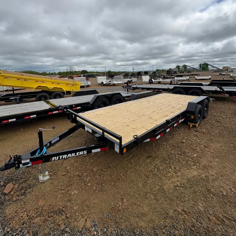2026 Pj Ce 7' X 20' Equipment Hauler – Dove & Slide-In Ramps, 9,990 Lb Gvwr 1