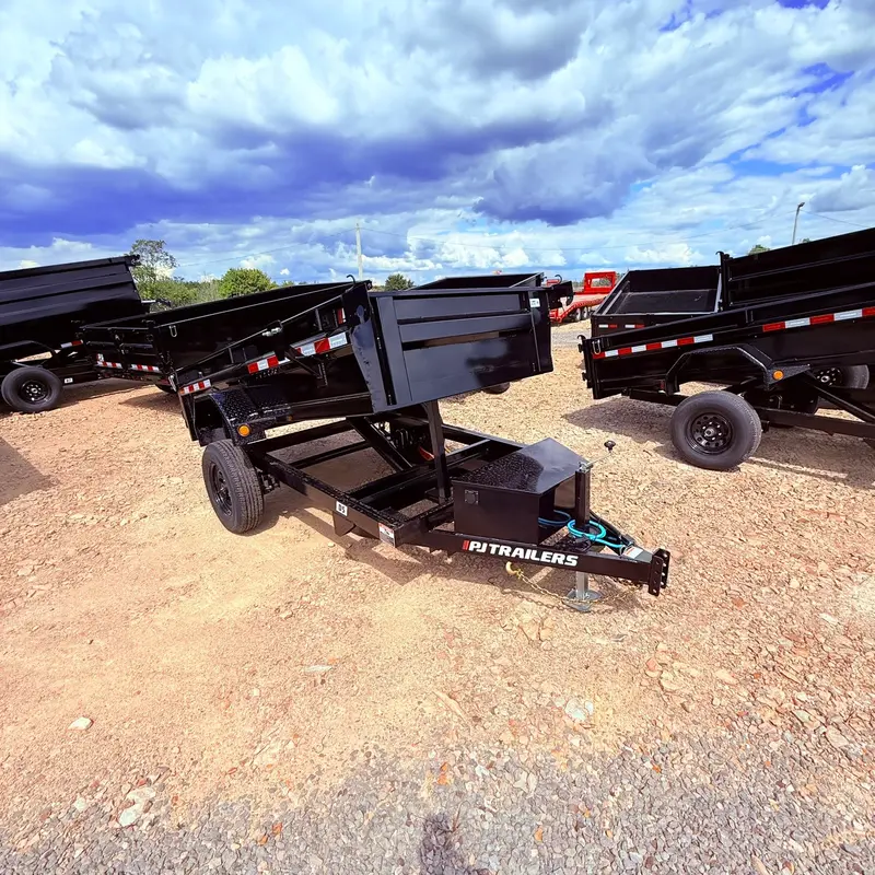 2026 Pj D5 5X10 Single-Axle Dump Trailer – 5,000 Lb Gvwr 1