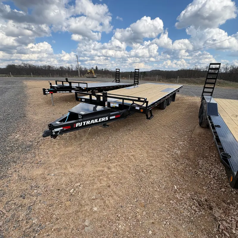 2026 Pj T8 8.5X22 Deck-Over Tilt Trailer – 14,000 Lb Capacity With 14-Ply Tires 1