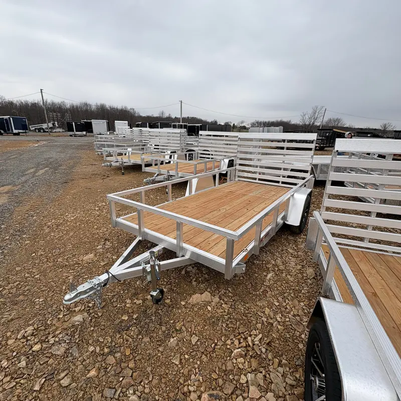 2026 Sport Haven 6X12 Auto-S Standard Utility Trailer With Aluminum Wheels 1