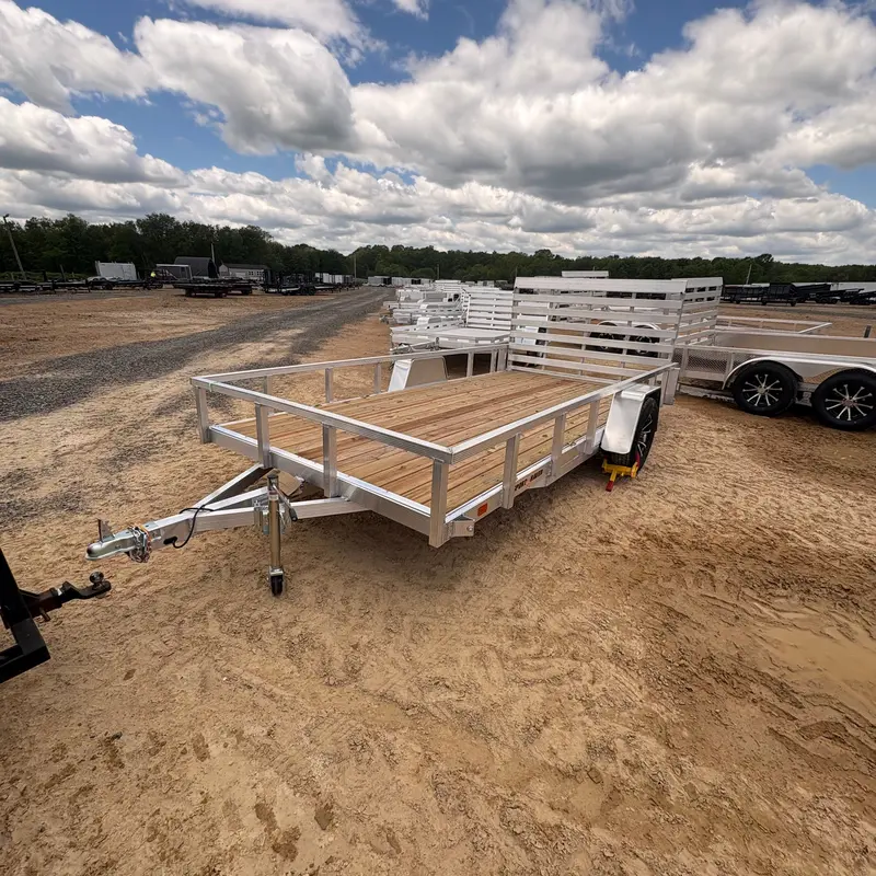 2026 Sport Haven 7X14 Tandem-Axle Utility Trailer With Aluminum Wheels 1