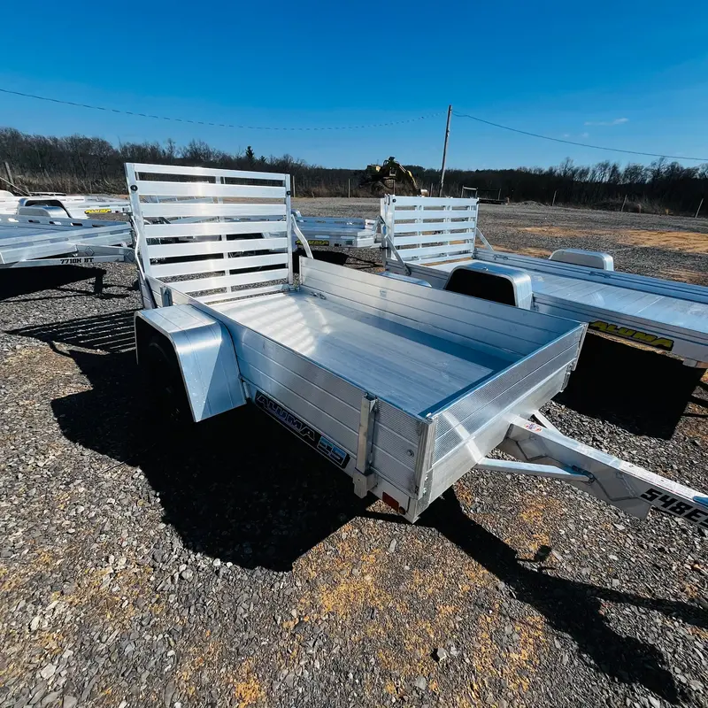 2027 Aluma 54" X 8' Enclosed Small Utility Trailer (548Esa-S-Tg) 1