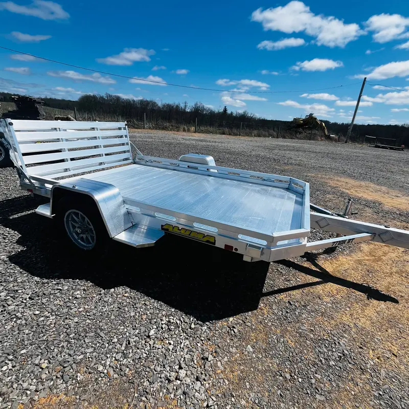 2027 Aluma 77" X 10' Service & Maintenance Utility Trailer (7710H-S-Bt) 1