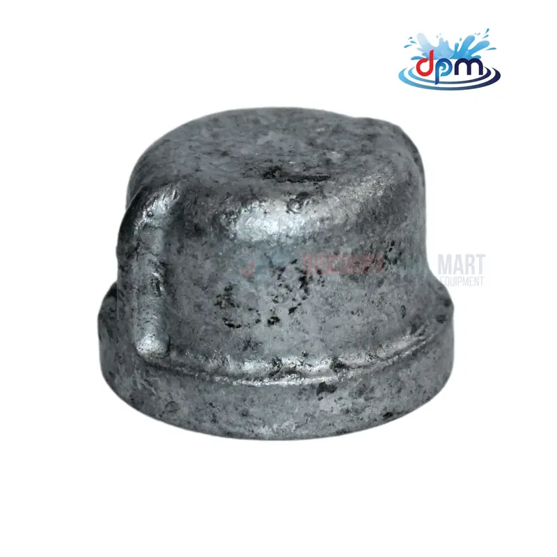 3/4" Galvanized Iron Threaded Pipe Cap 1