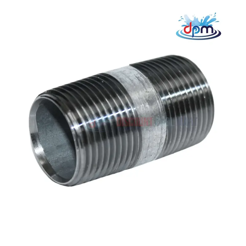 3/4" X 1.5" Galvanized Steel Pipe Nipple 1