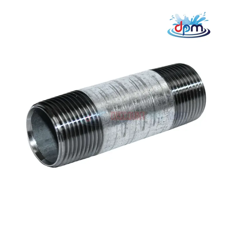3/4" X 3.5" Galvanized Steel Pipe Nipple 1