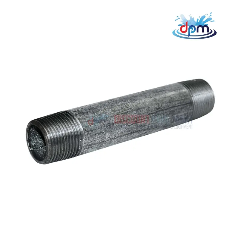3/4" X 6" Galvanized Steel Pipe Nipple 1