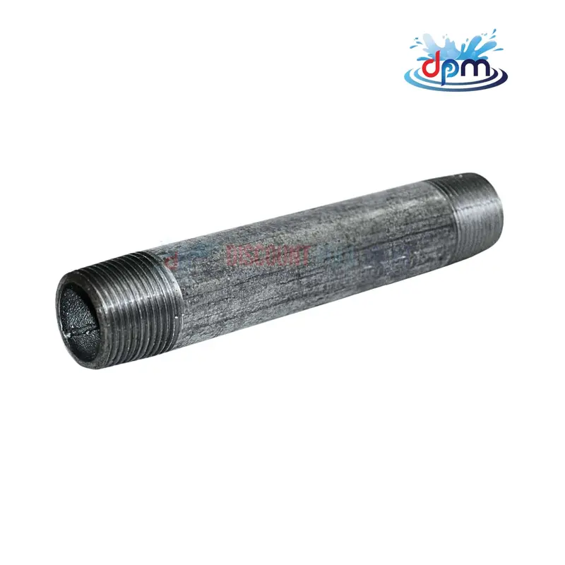 3/4" X 7" Galvanized Steel Pipe Nipple 1