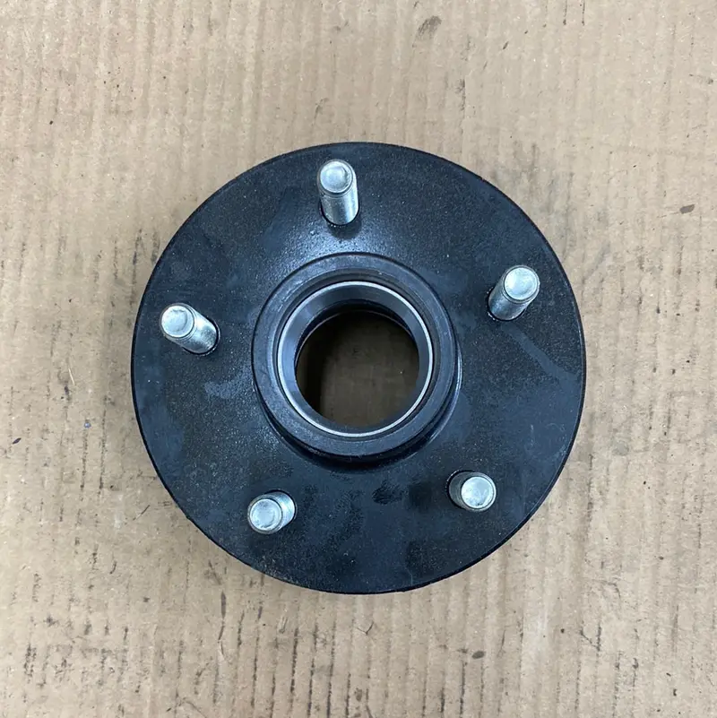 3,500 Lb Axle Hub – 5 On 4.5" Bolt Circle, Light-Duty Trailer Use 1