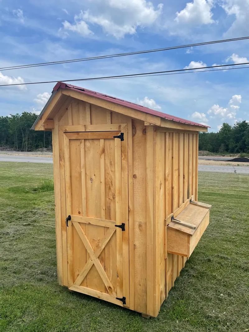 4 Ft X 8 Ft Compact Chicken Coop For Small Flocks 1