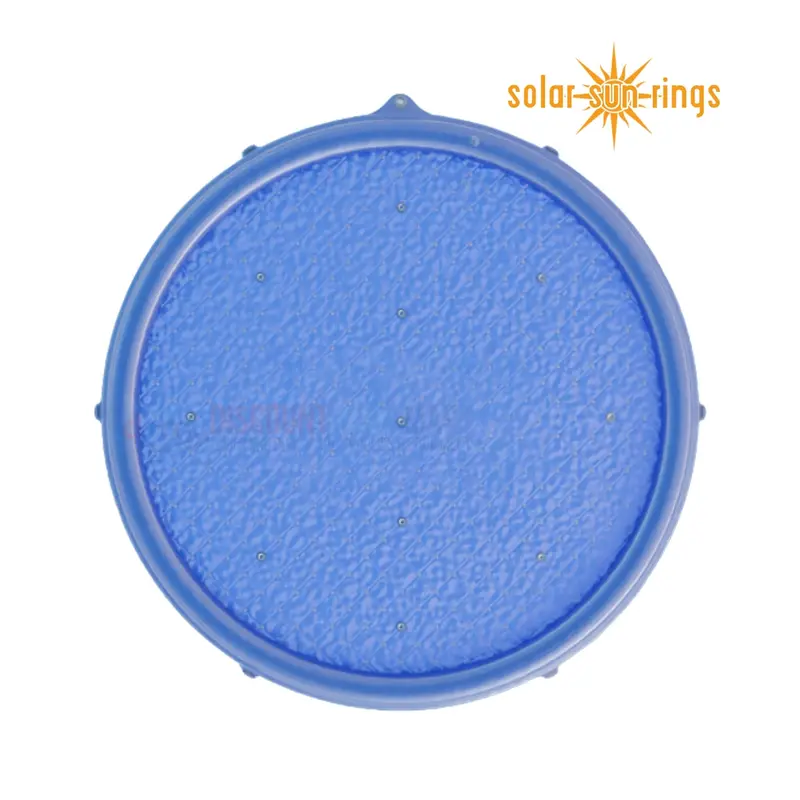 5 Ft X 5 Ft Blue Solar Pool Cover Rings – Sun Ring Evaporation Reducer 1