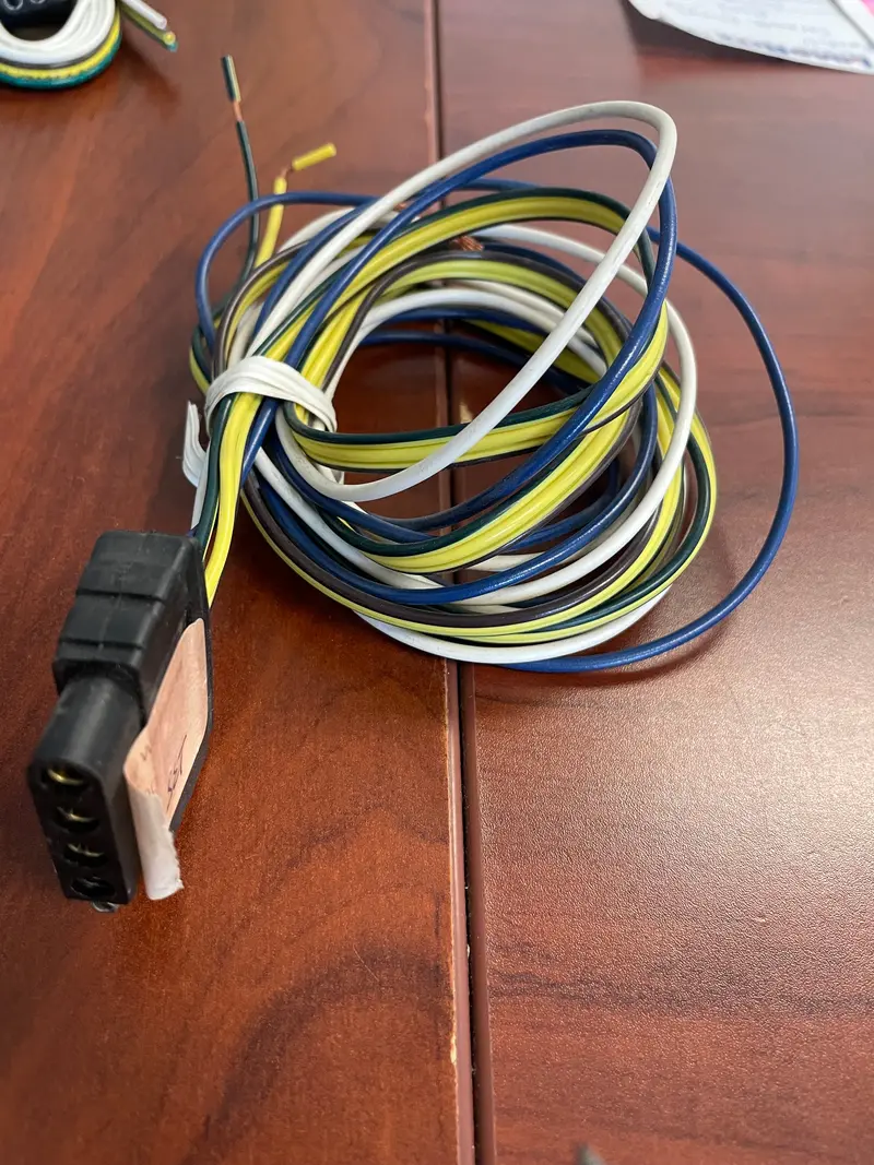 5-Way Pigtail Wiring Harness – Truck-Side Connector For Multi-Circuit Trailers 1