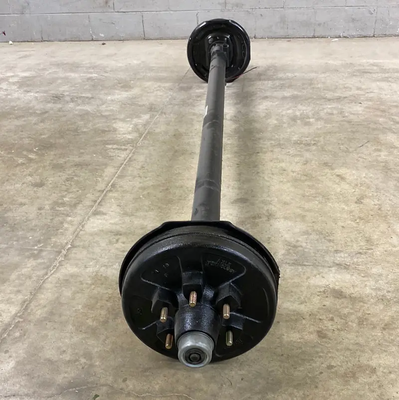 6,000 Lb Electric Brake Axle – 6-Lug, 89" X 74" Hub Pattern 1