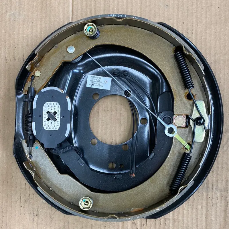 7,000 Lb Axle Right-Hand Brake Assembly – 12" X 2" Drum Brake 1