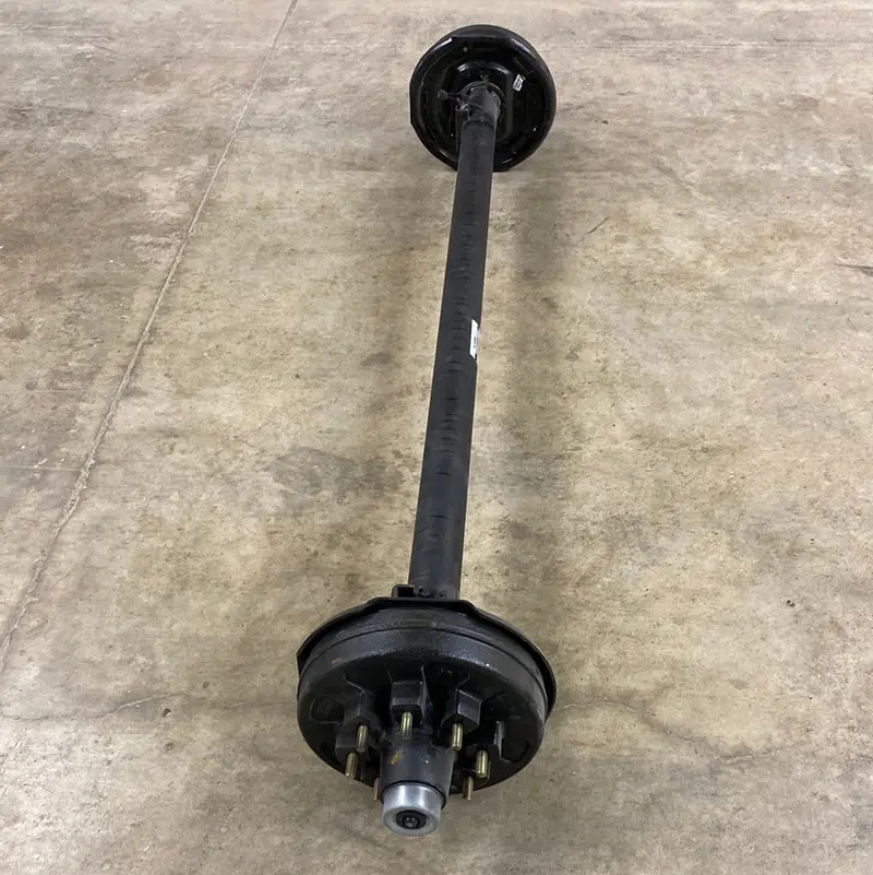 7,000 Lb Electric Brake Axle – 8-Lug, 75" X 58" Hub Pattern 1