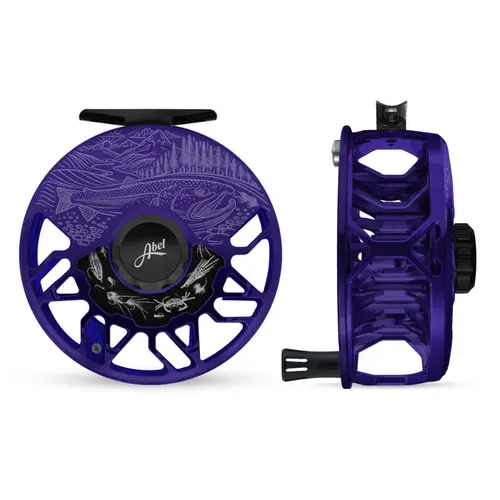 Abel Rove 7/9 Fly Reel – Underwood Swing Finish, Satin Blue Iii & Black 1