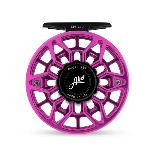 Abel Sdf Ported 6/7 Fly Reel – Rose Gold And Matte Black 1
