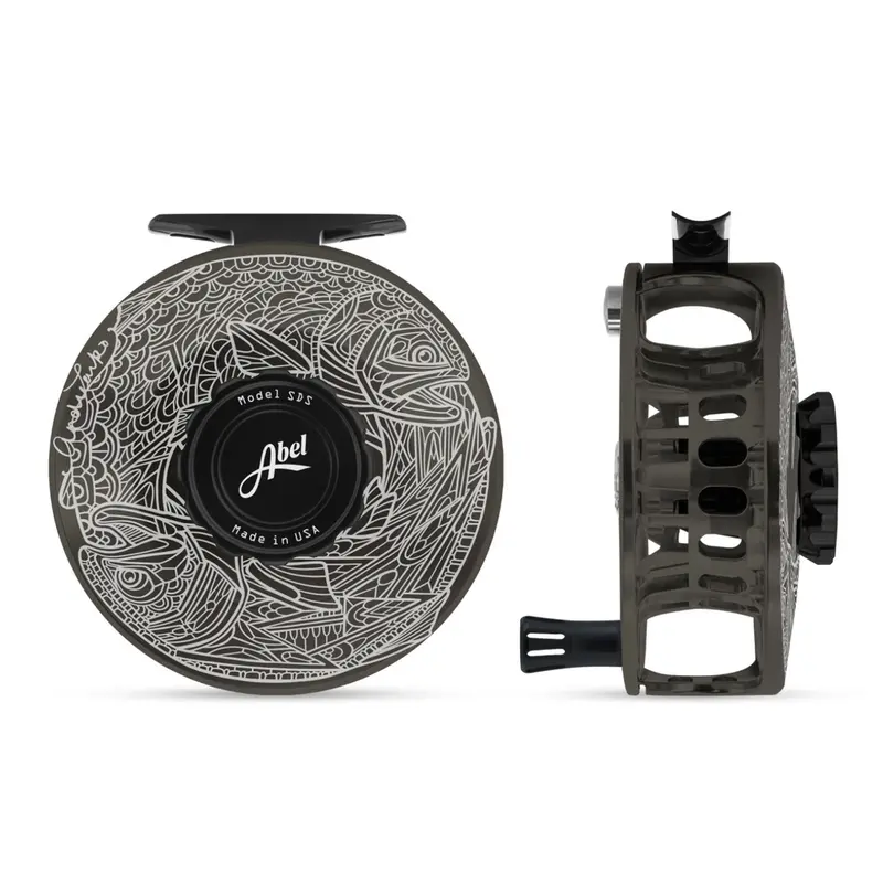 Abel Sds Solid 7/8 Fly Reel – Satin Slate Grey Steelhead Edition 1