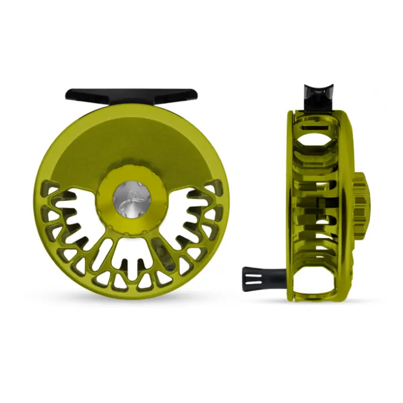 Abel Vaya 5/6 Fly Reel – Satin Lime Green Finish 1