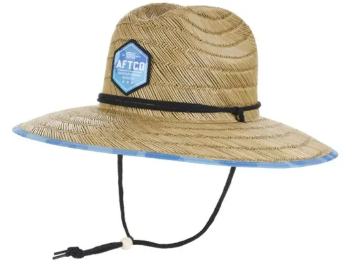 Aftco Boatbar Ventilated Straw Hat 1