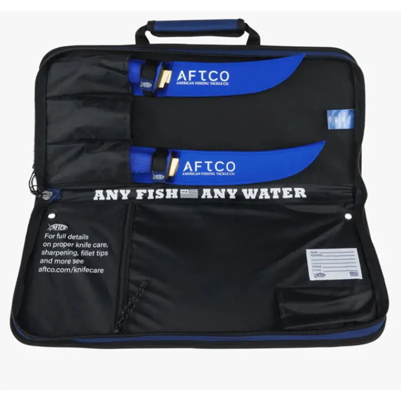 Aftco Boker Fillet Knife With Protective Storage Bag Kit 1