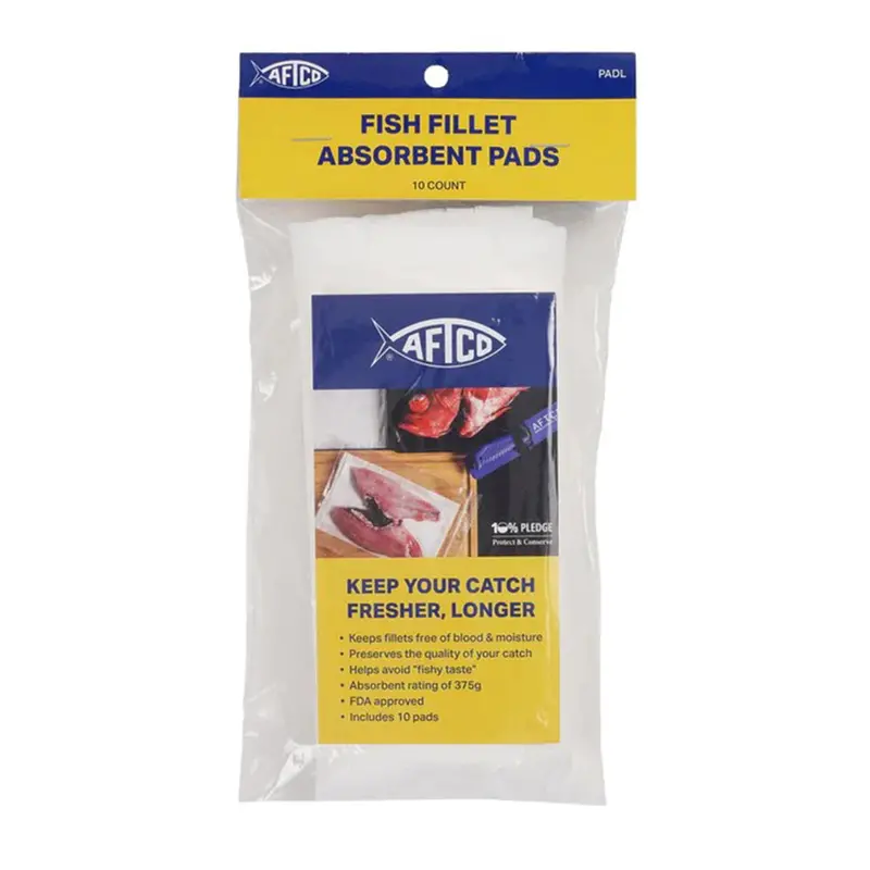 Aftco Fish Fillet Absorbent Cutting Pads – Reusable & Non-Slip 1