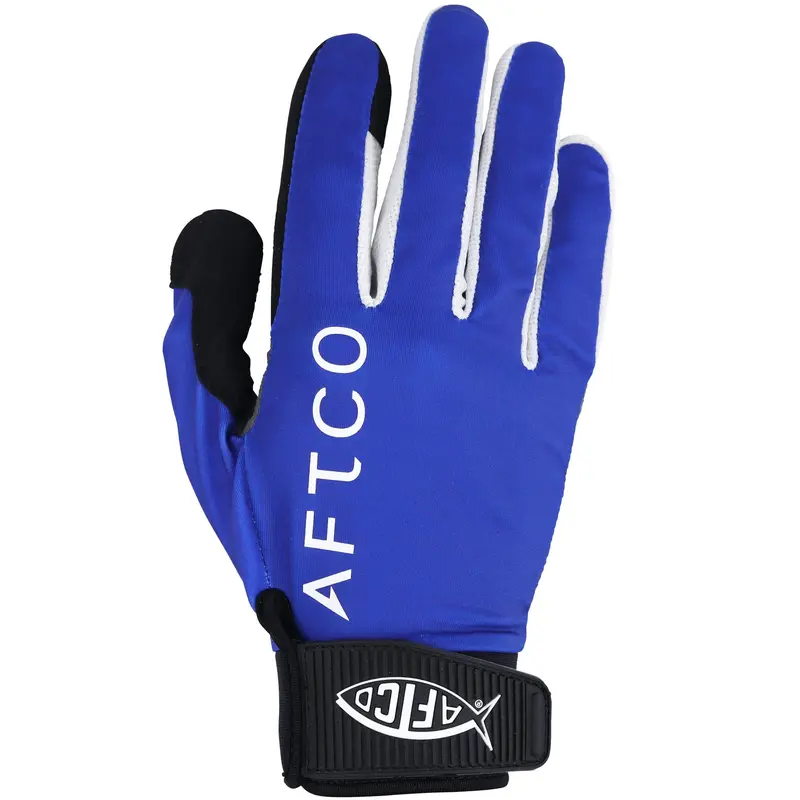 Aftco Jigpro Blue Fishing Gloves – Durable, Dexterity-Focused Tackle Handling 1