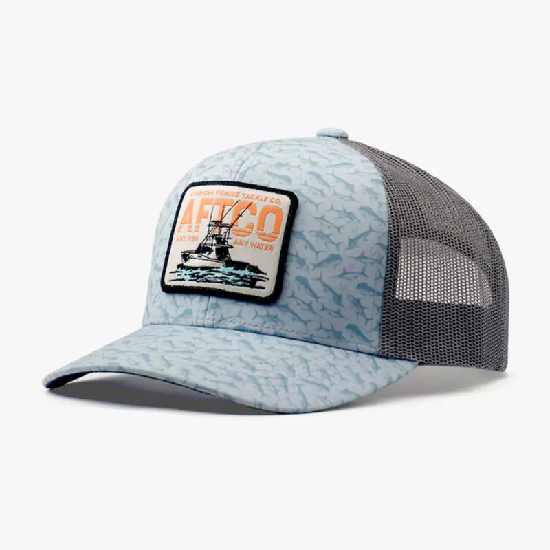 Aftco Mixed Bag Mesh-Back Trucker Cap 1